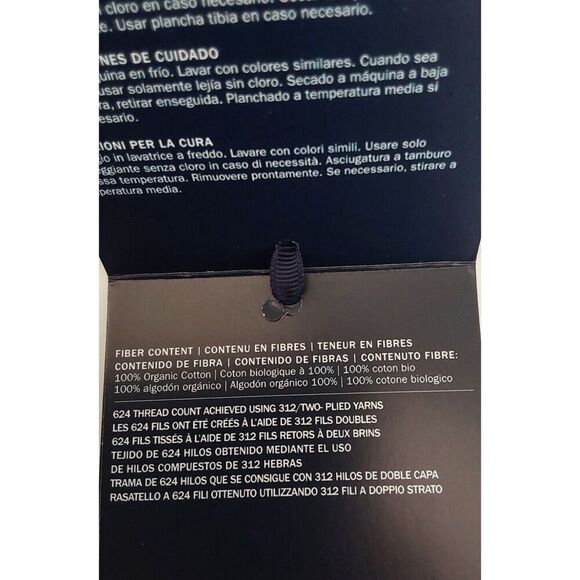 Ralph Lauren Organic Sateen Border 100% Cotton Two King Pillowcases COASTAL SAND - Picture 11 of 13